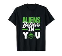 Los extraterrestres creen en ti, extraterrestre divertido Camiseta