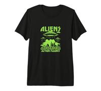 Los Extraterrestres están aquí para Figuras de acción Extraterrestres Camiseta Premium