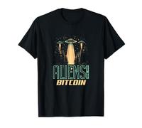 Los extraterrestres solo quieren Bitcoin - UFO Crypto Meme Camiseta