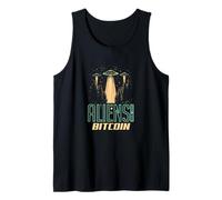 Los extraterrestres solo quieren Bitcoin - UFO Crypto Meme Camiseta sin Mangas