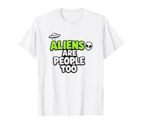 Los Extraterrestres Son Personas Demasiado graciosas OVNI Extraterrestre Camiseta