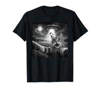 Los Extraterrestres Son un Verdadero Encuentro Divertido de Selfies de Gato OVNI Camiseta