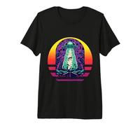 Los Extraterrestres Vienen Divertido OVNI Extraterrestre Camiseta Premium