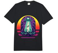 Los Extraterrestres Vienen Divertido OVNI Extraterrestre Comfort Colors Adult Heavyweight T-Shirt