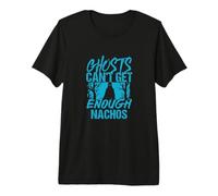 Los Fantasmas no Pueden Tener Suficiente diversión de Halloween de Nachos Camiseta Premium