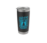 Los fantasmas no pueden tener suficiente diversión de Halloween de nachos Vaso térmico de acero inoxidable de doble pared