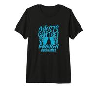 Los Fantasmas no Pueden Tener Suficiente diversión en Videojuegos Camiseta Premium