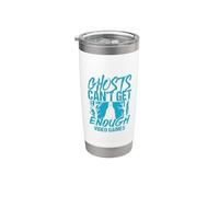 Los fantasmas no pueden tener suficiente diversión en videojuegos Vaso térmico de acero inoxidable de doble pared