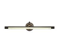 Los Faros Del Espejo Dere Llevaron la Lámpara Del Gabinete Del Espejo Dere Del Baño Americano Lámparas de Maquillaje Del Baño Retro/Black Copper/56.5Cm