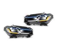 Los Faros Delanteros de LED XTEVU, el ensamblaje de lámpara de Estilo láser de láser Compatible con X5 F15 x6 F16 Xenon LHD Full Beam actualización