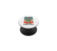 Los Fines de Semana de los Amantes de Las Plantas Vintage Son para Venus Flytrap PopSockets PopGrip Adhesivo