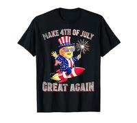 Los fuegos artificiales patrióticos de Donald Trump vuelven a ser grandiosos el 4 de julio Camiseta