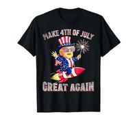 Los fuegos artificiales patrióticos de Donald Trump vuelven a ser grandiosos el 4 de julio Camiseta