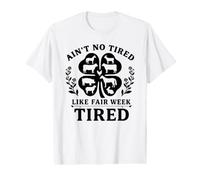 Los futuros Agricultores no están cansados como la Semana Cuatro H Camiseta gráfica económica