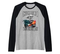 Los Gallos Me Dan Dinero, Las Mujeres Me Lo Quitan Camiseta Manga Raglan