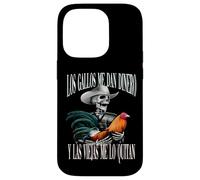 Los Gallos Me Dan Dinero Las Mujeres Me Los Quitan Carcasa para iPhone 14 Pro