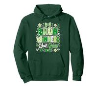 Los ganadores de Green Field Day Team Bruh Visten a un Estudiante Maestro Verde Sudadera con Capucha