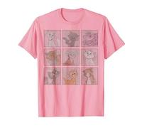 Los gatos de Disney se empaquetan Camiseta, Hombre, Rosado, XL