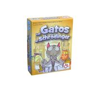 Mercurio - LOS Gatos DE SCHRÖDINGER - Juego de Cartas Familiar - Mecánica de Puja, Faroles y Deducción - 2 a 6 Jugadores - Edad 10+ - Rápido y Divertido - Inspirado en el Experimento de Schrödinger
