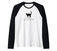 Los gatos fueron adorados como dioses; no han olvidado esto Camiseta Manga Raglan