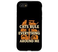 Los Gatos gobiernan Todo a mi Alrededor Amante de los Gatos Carcasa para iPhone SE (2020) / 7/8