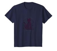 Los Gatos Hacen Que Todo Sea Mejor Amante caprichoso de Las Mascotas Camiseta, Niños, Azul Marino, 12 años