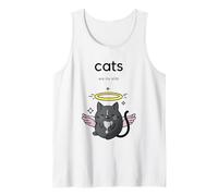 Los Gatos misteriosos de Animal Cozy Son mi Coartada: Cosy Crime Sleuth Camiseta sin Mangas