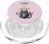Los Gatos misteriosos de Animal Cozy Son mi Coartada: Cosy Crime Sleuth PopSockets PopGrip para MagSafe