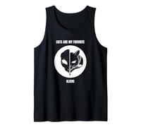 Los Gatos Son mis alienígenas Favoritos (gráfico) Camiseta sin Mangas