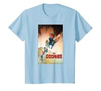 Los Goonies Colgando De Los Niños Estalactitas Camiseta, Niños, Azul Bebé, 6 años