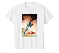 Los Goonies Colgando De Los Niños Estalactitas Camiseta, Niños, Blanco, 2 años