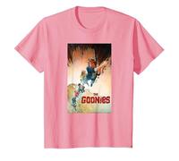 Los Goonies Colgando De Los Niños Estalactitas Camiseta, Niños, Rosado, 6 años