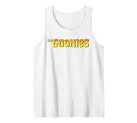Los Goonies Movie Logo Friends Adventure Classic 80s 90s Diversión Camiseta sin Mangas