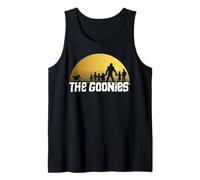 Los Goonies Movie Logo Friends Character Art, clásico de los 80 y 90 Camiseta sin Mangas