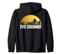 Los Goonies Movie Logo Friends Character Art, clásico de los 80 y 90 Sudadera con Capucha