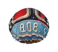 Los gorros de ducha con imagen de Old License con una doble capa de mantienen bien tu cabello ya sea que los uses mientras te duchas o te bañas.
