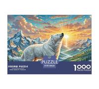 Los Grandes Pirineos Rompecabezas Imposible,desafío para Adultos Juego Educativo 1000 Piezas Obra De Arte De Juego De para Adultos Y Niños Mayores De 12 Años 38x26cm/1000pcs