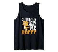 Los guepardos me Hacen Feliz, tú no Eres Tan Gracioso, Guepardo Camiseta sin Mangas