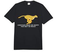 Los guepardos me Hacen Feliz, tú no Eres Tan Gracioso, Guepardo Comfort Colors Adult Heavyweight T-Shirt