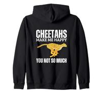 Los guepardos me Hacen Feliz, tú no Eres Tan Gracioso, Guepardo Sudadera con Capucha