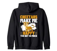 Los guepardos me Hacen Feliz, tú no Eres Tan Gracioso, Guepardo Sudadera con Capucha