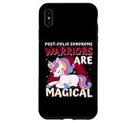 Los guerreros son mágicos unicornio de concienciación sobre el síndrome de polio Carcasa para iPhone XS Max