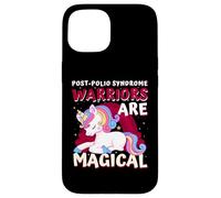 Los guerreros son mágicos unicornio de concienciación sobre el síndrome de polio Carcasa para iPhone 15