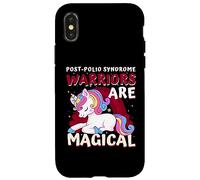 Los guerreros son mágicos unicornio de concienciación sobre el síndrome de polio Carcasa para iPhone X/XS