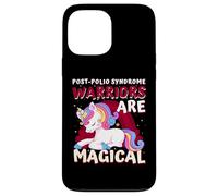 Los guerreros son mágicos unicornio de concienciación sobre el síndrome de polio Carcasa para iPhone 13 Pro Max
