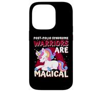 Los guerreros son mágicos unicornio de concienciación sobre el síndrome de polio Carcasa para iPhone 14 Pro