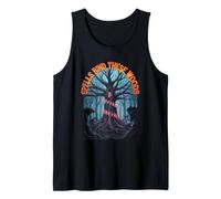 Los hechizos unen a estos bosques encantado misterio de desierto aterrador Camiseta sin Mangas