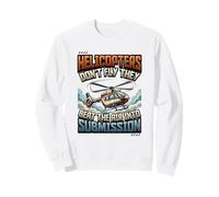 Los helicópteros no vuelan al Aire en la sumisión Sudadera