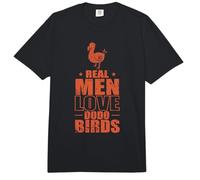 Los Hombres de Verdad aman Dodo Birds Animal Bird Comfort Colors Adult Heavyweight T-Shirt