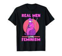 Los Hombres De Verdad Aman El Feminismo Hombre Feministas Camiseta